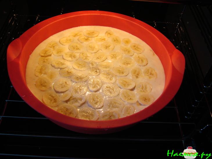Банановый пирог (манник вариант)