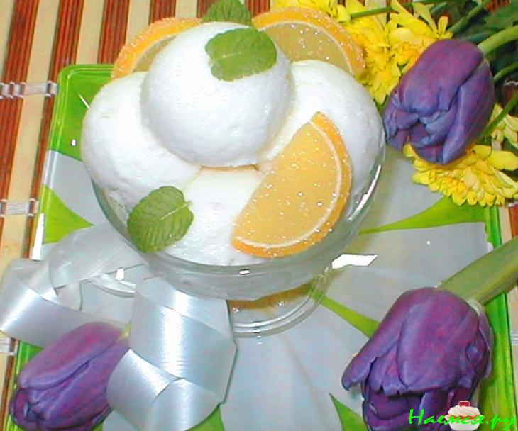 Лимонное мороженное