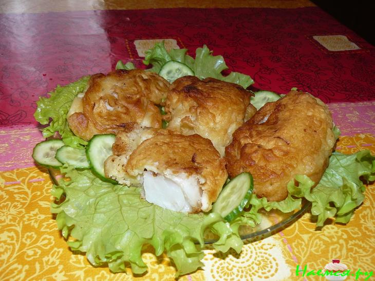 Морской окунь в пиве Морской окунь в пиве