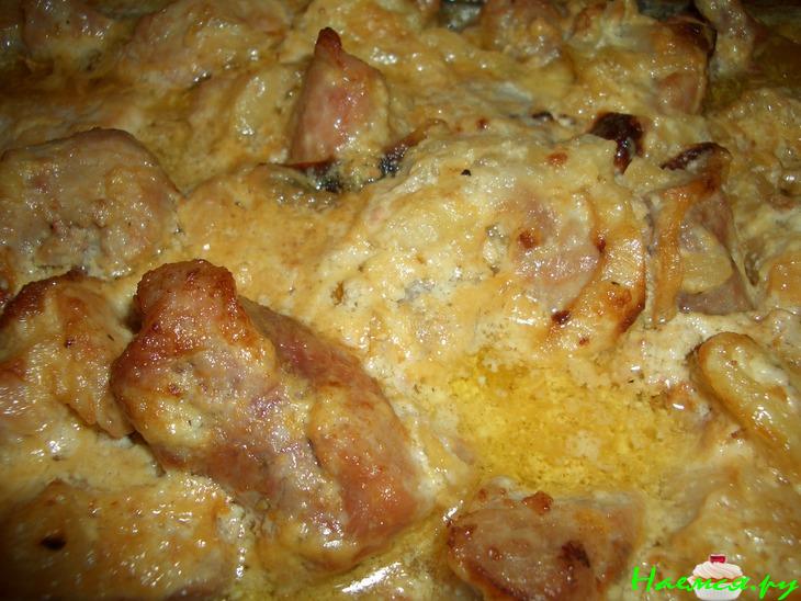 Свинина запеченная по-домашнему Свинина запеченная по-домашнему