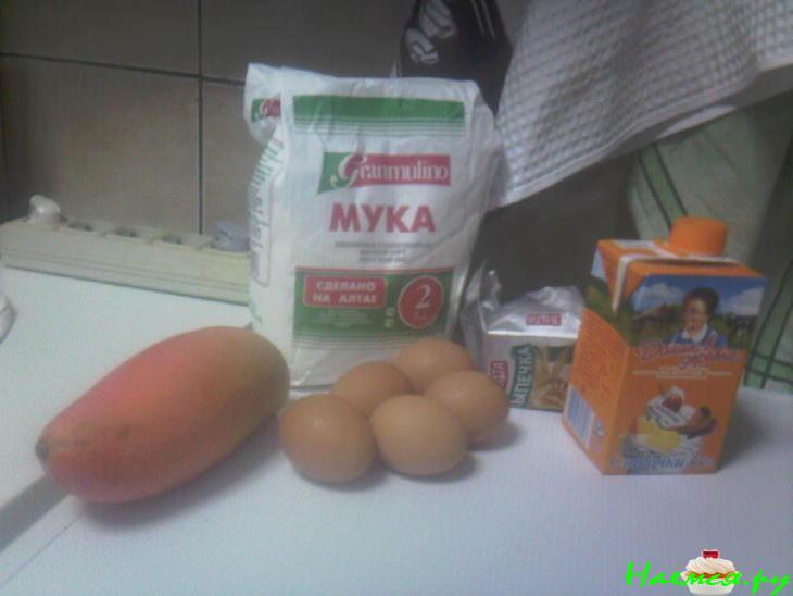 Эклеры с манго