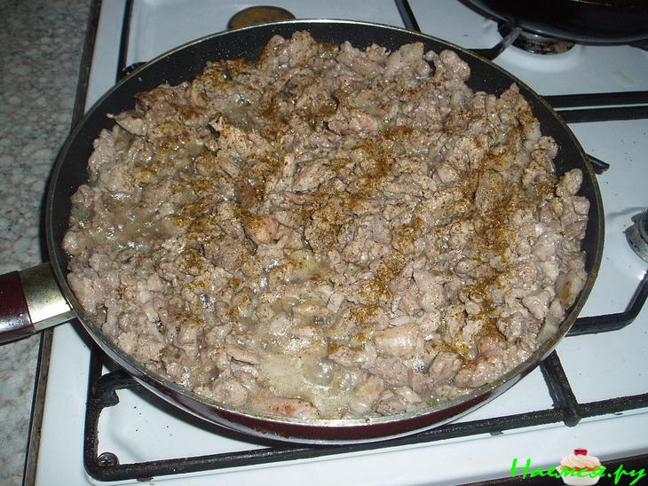 Свинина с ананасами "Наедине"