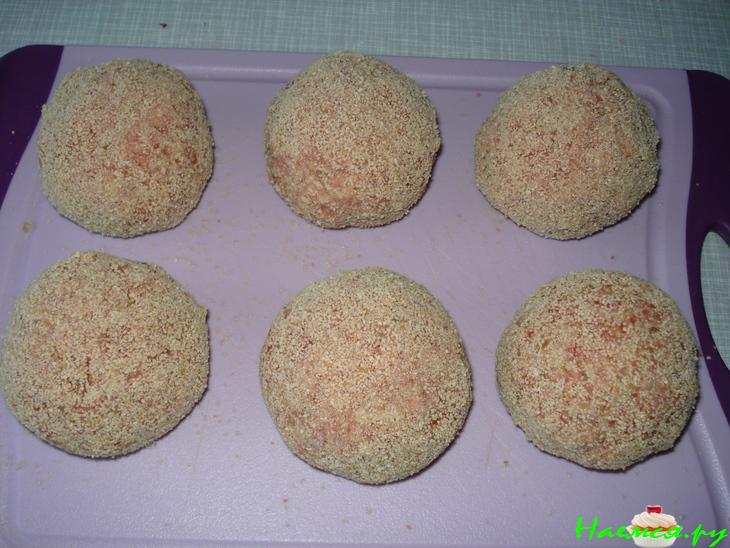 Котлеты "Павлиний глаз"