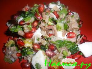Салат "Гранатовая фея" Салат "Гранатовая фея"