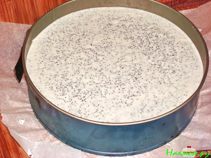 Торт творожно-маковый 'Дуня'