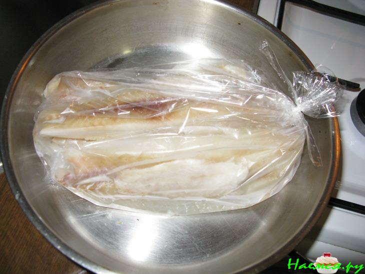 Диетическая рыба в рукаве Диетическая рыба в рукаве