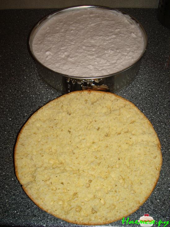 Торт с творожным кремом 'Нежность'