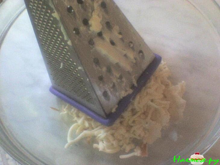 Роллики с еврейским салатом и ветчиной Роллики с еврейским салатом и ветчиной