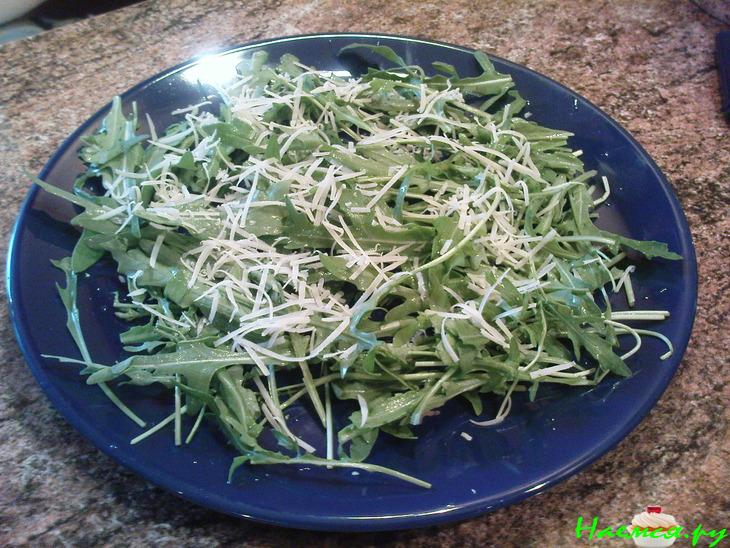 Салат с рукколой и апельсином Салат с рукколой и апельсином