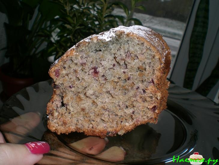 Кекс черносмородиновый