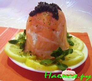 Закуска из лосося &laquo;Поцелуйчик-колокольчик&raquo;