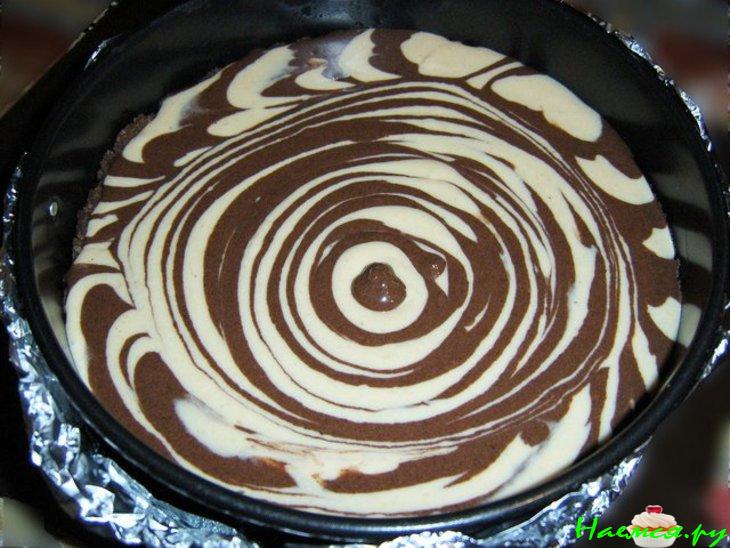 Чизкейк "Полосатый"