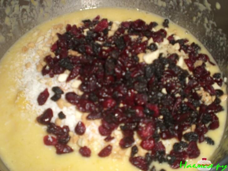 Манговый пирог