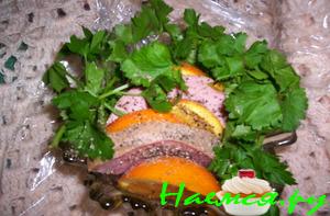 Мясо с апельсинами