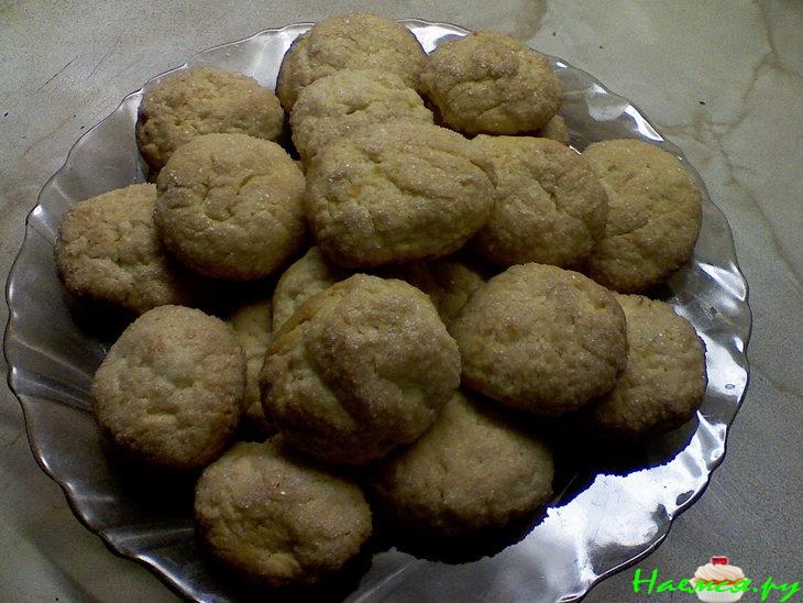 Печенье творожное "Снежки" Печенье творожное "Снежки"