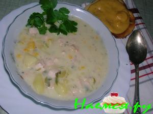 Старинная похлебка с курицей