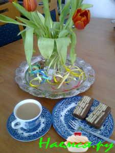 Торт без выпечки из крекеров