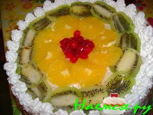 Торт "Фруктовая симфония"