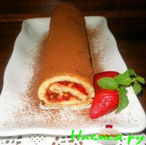 Фруктовый рулетик