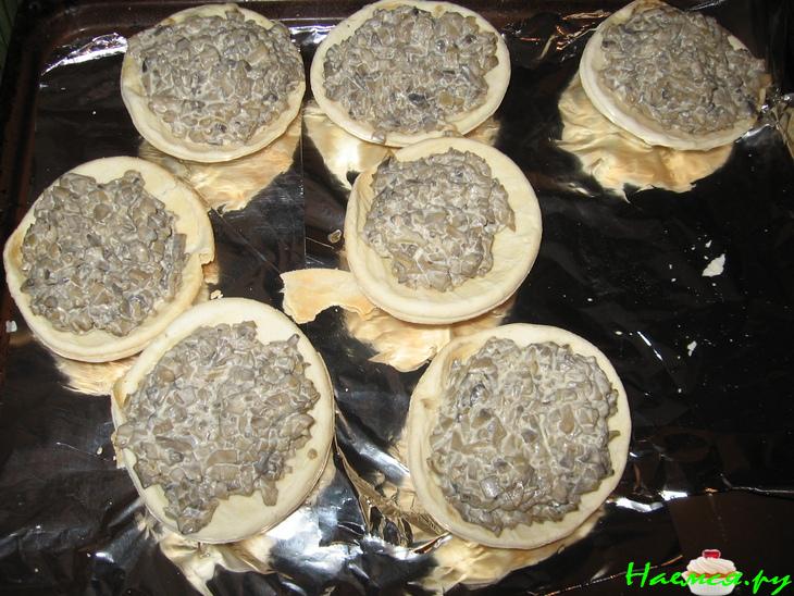 Жульен в тарталетках