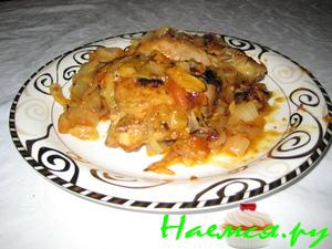 Курица с курагой Курица с курагой