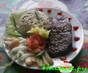 Телятина с рисом