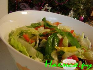 Овощной салатик с помидорами и сыром фета Овощной салатик с помидорами и сыром фета