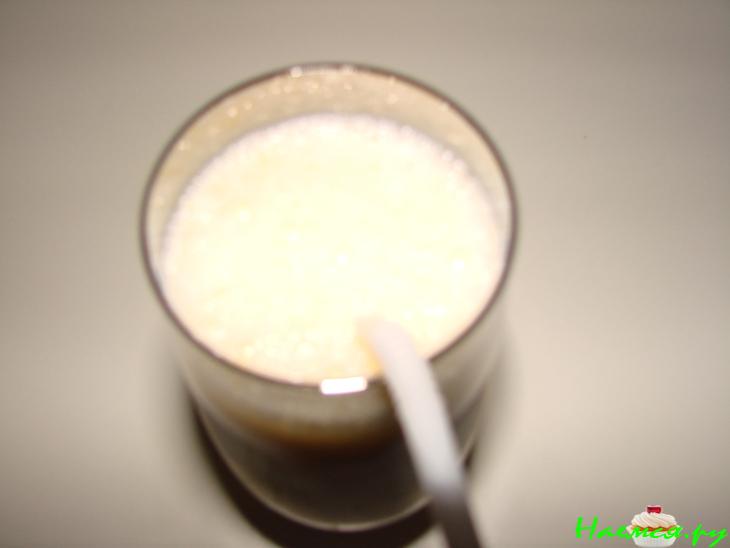 Коктейль молочно-апельсиновый(вариант)