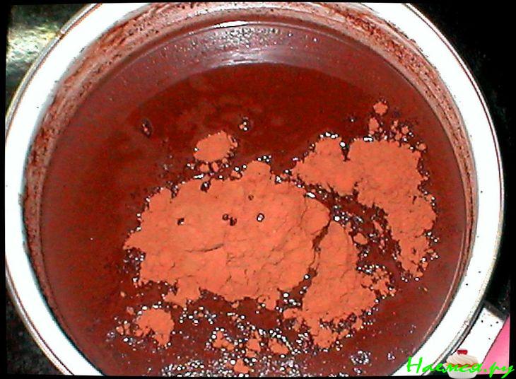 Горячий шоколад с корицей и ванилью