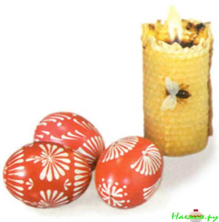 Торт "Писанка" (пасхальное яйцо)