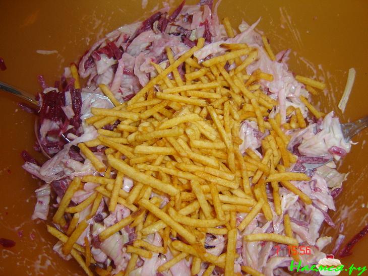 Салатик "Стружка" Салатик "Стружка"