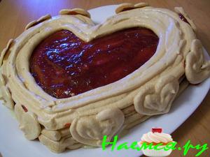 Торт 'Сердечко для дочки'