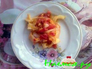 Горячий овощной салат&nbsp; 