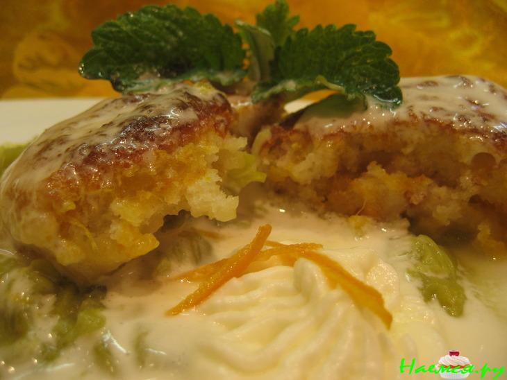 Шотландский пирог с имбирем и ревенем