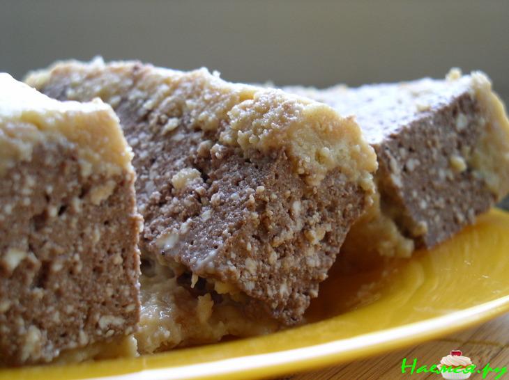 Холодный шоколадный торт