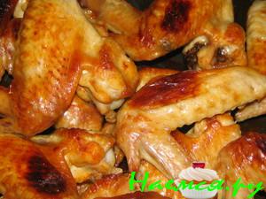 Куриные крылышки с медом