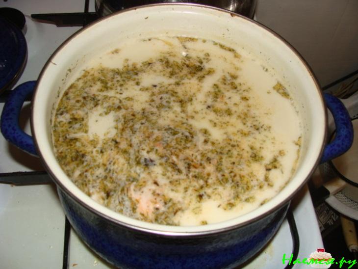 Суп рыбный со сливками Суп рыбный со сливками