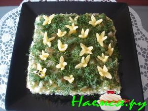 Салат "Подснежники"