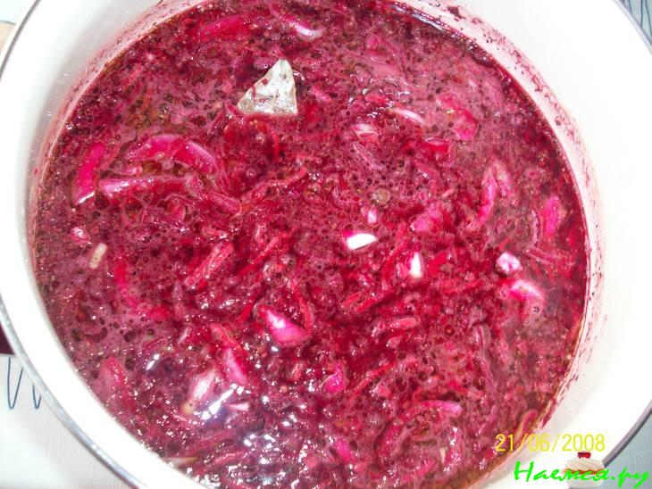 Постный борщ (так готовлю я. Один из вариантов множества борщей) Постный борщ (так готовлю я. Один из вариантов множества борщей)