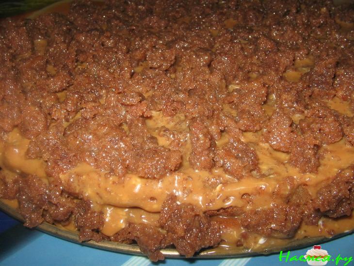 Торт 'Каприз' с фруктовым йогуртом