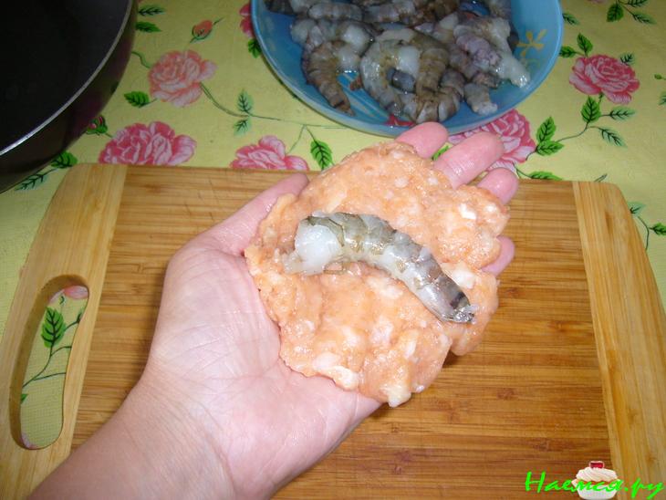 Зразы рыбные из сёмги и пангасиуса Зразы рыбные из сёмги и пангасиуса