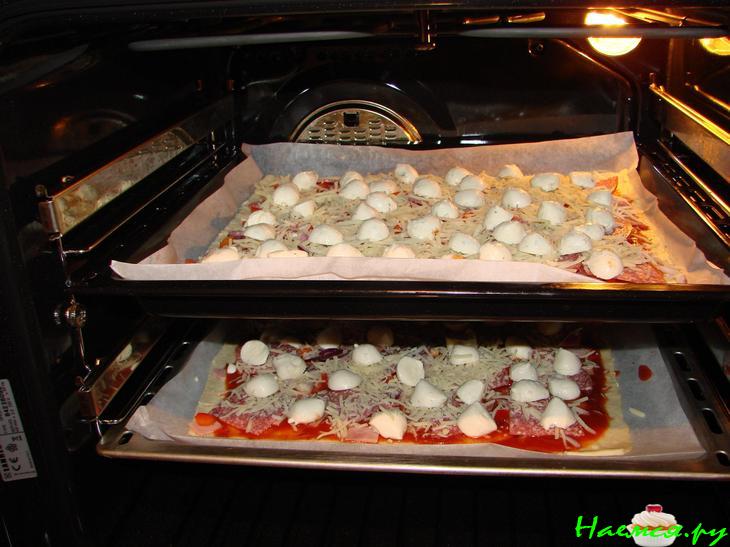 Пицца на скорую руку