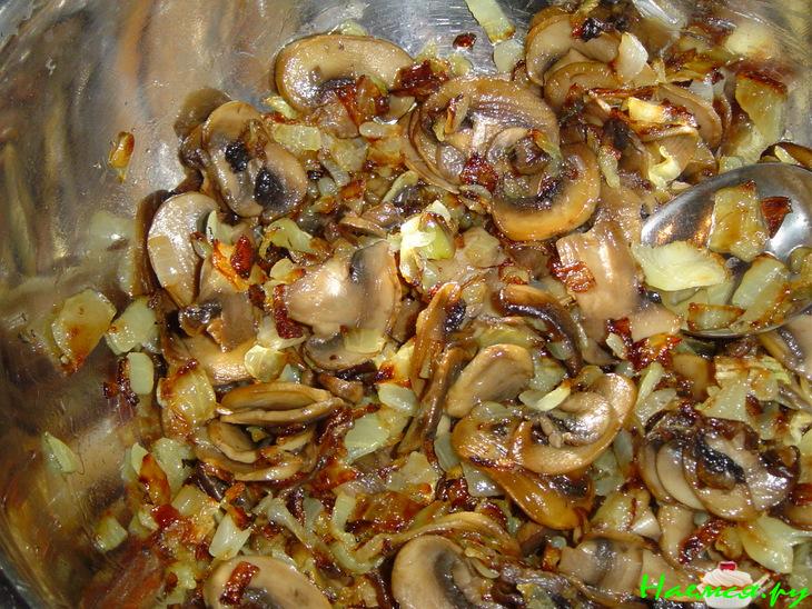 Салат с креветками и шампиньонами "Золотая рыбка" Салат с креветками и шампиньонами "Золотая рыбка"