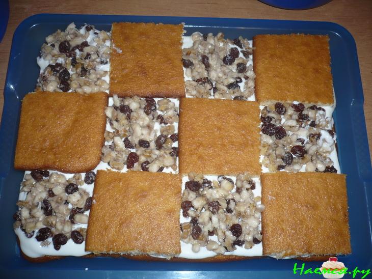 Торт 'Шахматная доска'