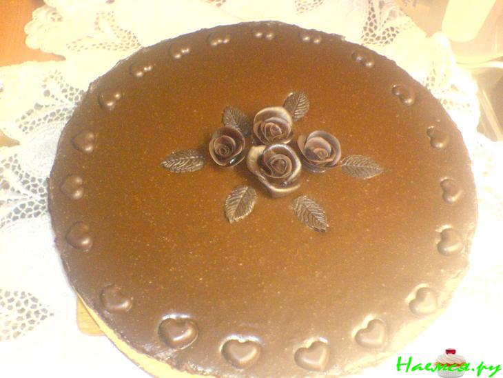 Шоколадная розочка Шоколадная розочка