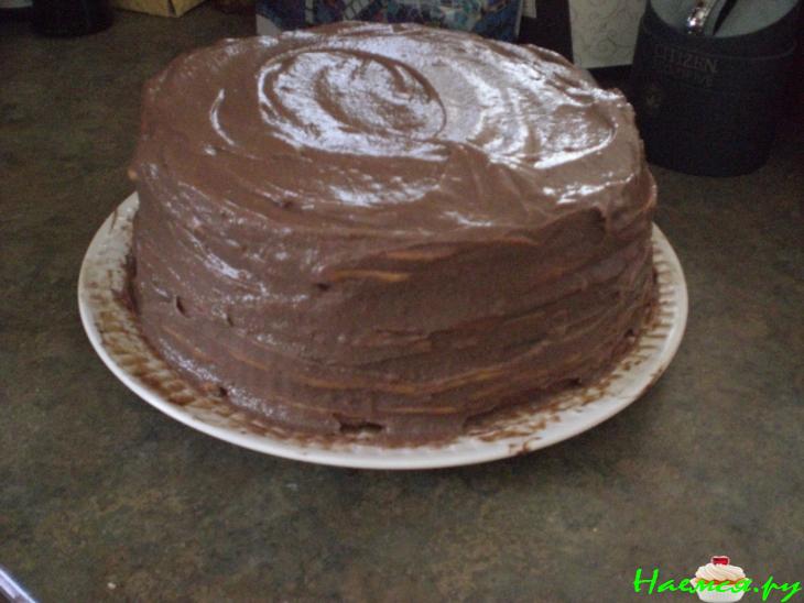 Торт "Наполеон" с заварным кремом