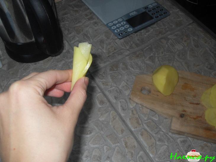 Картофель фри "Розы"