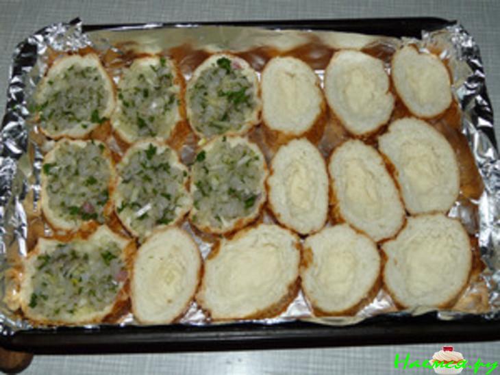 Горячие бутерброды с рыбой Горячие бутерброды с рыбой