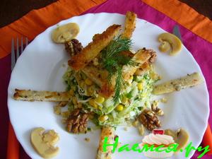 Салат "Башня" Салат "Башня"