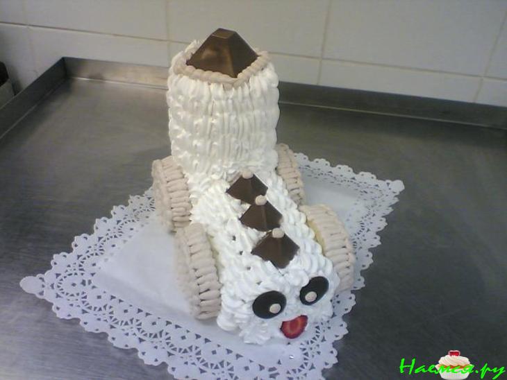 Торт "Паровозик"